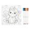 12 Pack: Kitty Coloring Board Kit by Creatology™